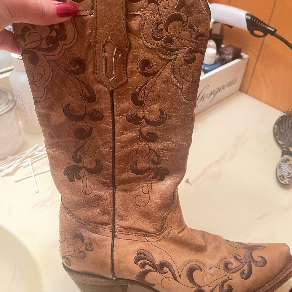 Two pairs of Corral Boots, size 7 1/2